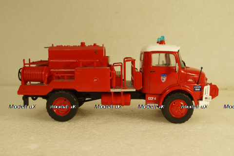 Mercedes LAF 911 fire department tank truck, Altaya 1:43