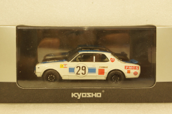 Nissan Skyline GT-R  #29, white/blue 2000, kyo3026A, Kyosho 1:43