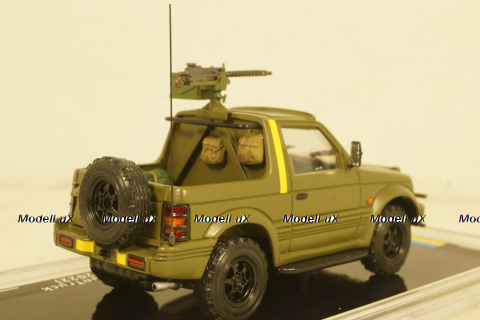 Mitsubishi Pajero 2 Ukraine Territorial Forces Gun Truck (Chernobaevka 2022), TruckTyr 1:43