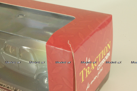 Citroen Traction 15 Six 1938, grey, 2147102, Atlas 1:43