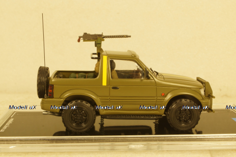 Mitsubishi Pajero 2 Ukraine Territorial Forces Gun Truck (Chernobaevka 2022), TruckTyr 1:43