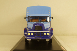 Unic ZU Izoard pick up with canvas top blue/yellow, Hachette 1:43