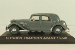 Citroen Traction 15 Six 1938, grey, 2147102, Atlas 1:43