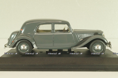 Citroen Traction 15 Six 1938, grey, 2147102, Atlas 1:43