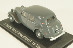 Citroen Traction 15 Six 1938, grey, 2147102, Atlas 1:43
