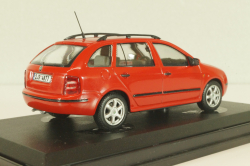 Skoda Fabia Combi 2000, red, Abrex 1:43