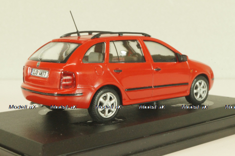 Skoda Fabia Combi 2000, red, Abrex 1:43