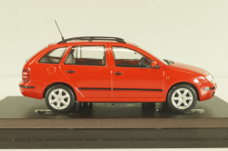 Skoda Fabia Combi 2000, red, Abrex 1:43