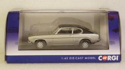 Ford Capri MkI 3000E silver/mattblack 1970, Vanguards 1:43