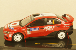 Mitsubishi Lancer Evo X Rally Hokkaido #1 Taguchi, red/white 2010, KB1046, IXO 1:43