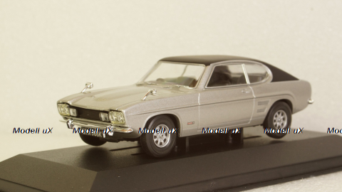 Ford Capri MkI 3000E silver/mattblack 1970, Vanguards 1:43