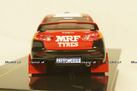 Mitsubishi Lancer Evo X Rally Hokkaido #1 Taguchi, red/white 2010, KB1046, IXO 1:43