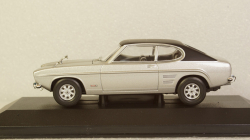 Ford Capri MkI 3000E silver/mattblack 1970, Vanguards 1:43