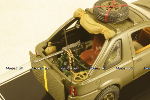 Land Rover Freelander Ukraine Territorial Forces Gun Truck (Kharkiv 2022), TruckTyr 1:43