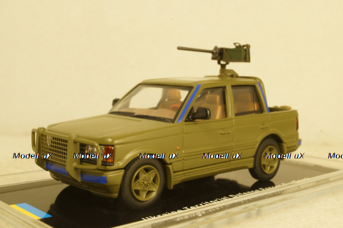 Range Rover 4.6 HSE Ukraine Territorial Forces Gun Truck (Chernihiv 2022),TruckTyr 1:43
