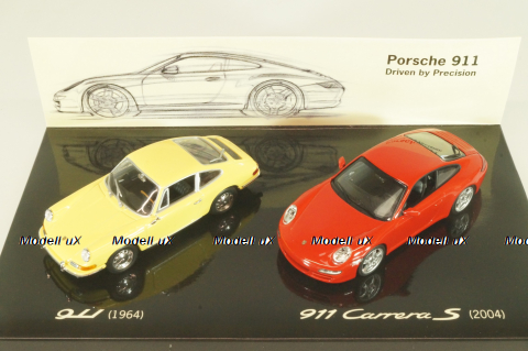Porsche 911 1964 + Porsche 911 (996) 2004, Set, WAP020SET09, Minichamps 1:43