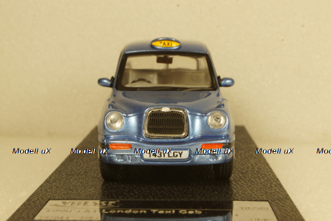  London Taxi Cab, blue 1998 TX1, Vitesse 1:43