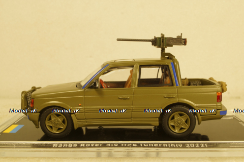 Range Rover 4.6 HSE Ukraine Territorial Forces Gun Truck (Chernihiv 2022),TruckTyr 1:43