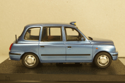 London Taxi Cab, blue 1998 TX1, Vitesse 1:43
