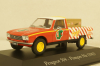 Peugeot 504 Pick Up Pumper Nic 1982 red/white, Altaya 1:43