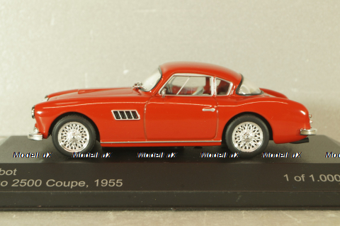 Talbot Lago 2500 Coupe 1955, red, WB086, WhiteBox 1:43
