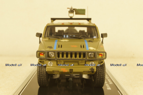 Hummer H2 SUT Ukraine Territorial Forces Gun Truck (Odessa 2022), TruckTyr 1:43