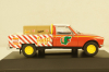 Peugeot 504 Pick Up Pumper Nic 1982 red/white, Altaya 1:43