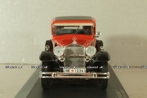 Mercedes-Benz Nurburg 460 N Pullman-Limousine (W08) 1929, red, WB289, WhiteBox 1:43 