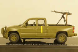 Chevrolet Silverado Ukraine Territorial Defense Anti-Aircraft (Kiev 2022), TruckTyr 1:43