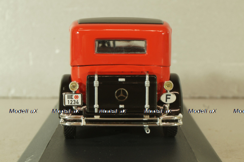 Mercedes-Benz Nurburg 460 N Pullman-Limousine (W08) 1929, red, WB289, WhiteBox 1:43 