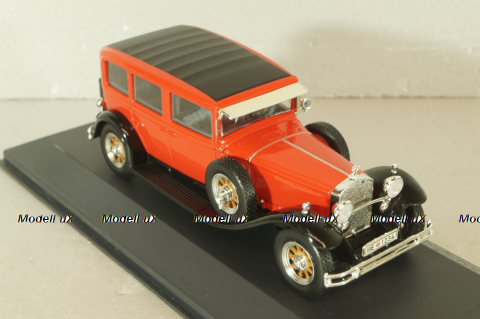 Mercedes-Benz Nurburg 460 N Pullman-Limousine (W08) 1929, red, WB289, WhiteBox 1:43 