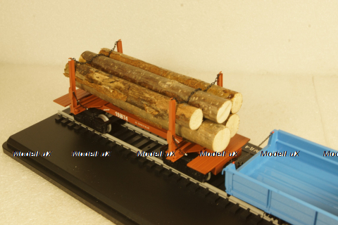 Грузовая автодрезина ГМД-4 с грузом, TruckTyr 1:43