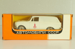 Москвич-433 А5, белый, Сентябрь 1978г., Олимпиада 80, капот 3 зажима,Тантал/Радон 1:43 Новая