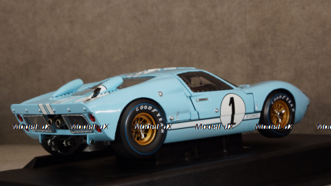 Ford GT40 MK II #1 2nd 24h LeMans 1966 Miles, Hulme, Shelby Collectibles 1:18