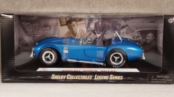 Shelby Cobra 427 Super Snake Year 1966 blue, Shelby Collectibles 1:18