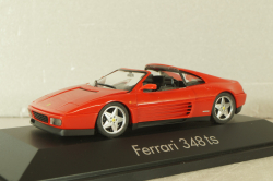 Ferrari 348 TS targa 1989, red, 1020, Herpa 1:43
