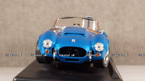 Shelby Cobra 427 Super Snake Year 1966 blue, Shelby Collectibles 1:18