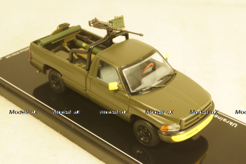 Dodge RAM Ukraine Territorial Forces Gun Truck (Bahmut 2022), TruckTyr 1:43