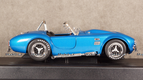 Shelby Cobra 427 Super Snake Year 1966 blue, Shelby Collectibles 1:18