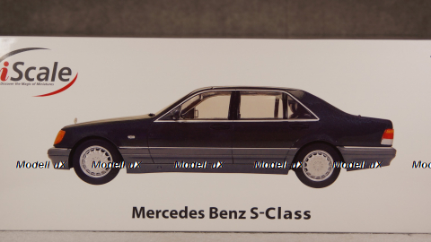 Mercedes S500 W140 1994 grey, iScale 1:18