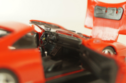 Ferrari 348 TS targa 1989, red, 1020, Herpa 1:43