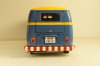 Volkswagen T1b panel van customer service blue/yellow, 450048400, Schuco 1:18