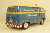 Volkswagen T1b panel van customer service blue/yellow, 450048400, Schuco 1:18