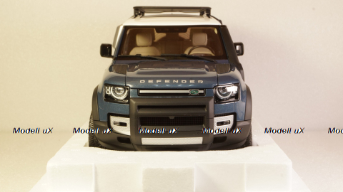 Land Rover Defender 90 2020 tasman blue, Almost Real 1:18