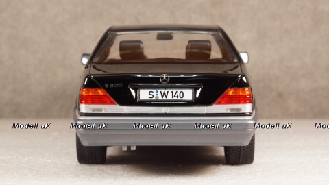 Mercedes S500 W140 1994 black, iScale 1:18