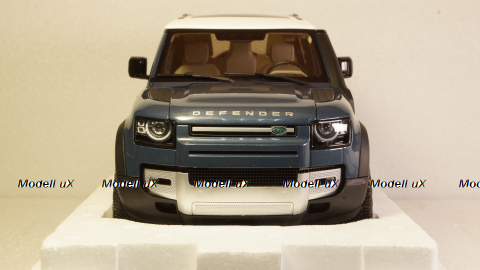 Land Rover Defender 90 2020 tasman blue, Almost Real 1:18