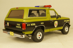 Ford Bronco Maryland State Police 1996 green/black, 19113, Greenlight 1:18