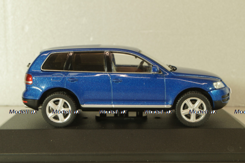 Volkswagen Touareg 2006, blue, , Volkswagen Offizielle Modell-Sammlung, Altaya #67 1:43
