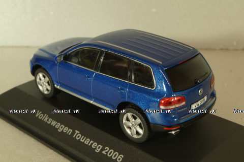 Volkswagen Touareg 2006, blue, , Volkswagen Offizielle Modell-Sammlung, Altaya #67 1:43