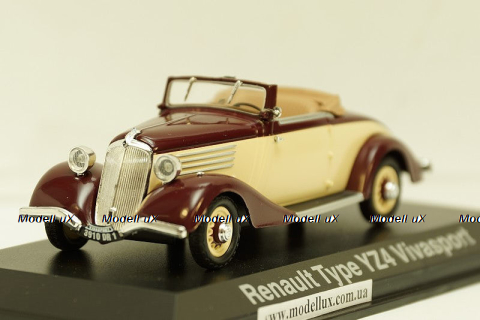 Fiat 525 1929 Personal car Papa Pio XI Pope PIO XI, 4480/P, RIO 1:43